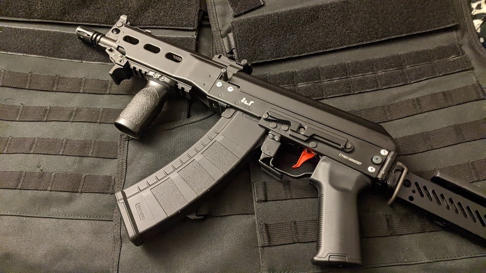 Picatinny Rail Section for CYMA PP-19 BIZON (airsoft)