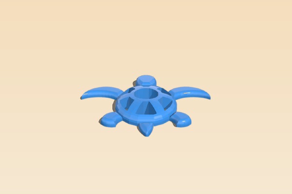 Sea Turtle Pendant | 3d print model