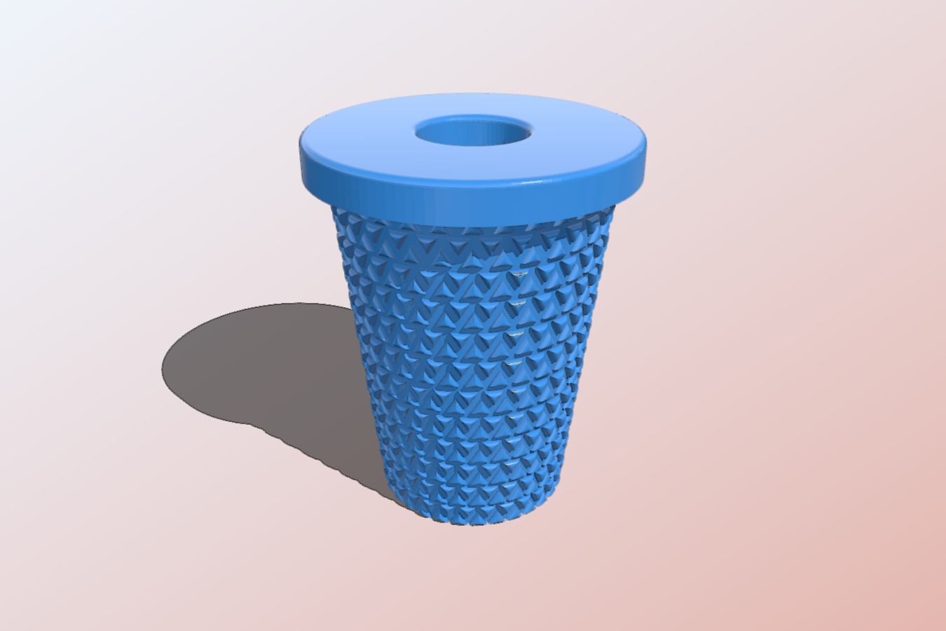 Starbucks Straw topper for plastic straws (8.5mm in diameter)