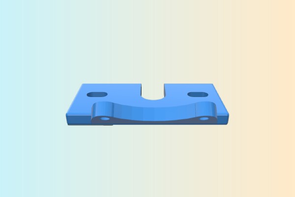 50mm Fan holder for Makerfarm Prusa i3 | 3d print model