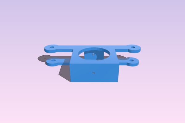 cablecam dolly frame | 3d print model