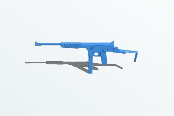 Demro XF-7A WASP | 3d print model