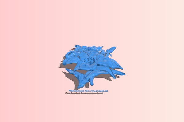 Flower painting | 3d print model