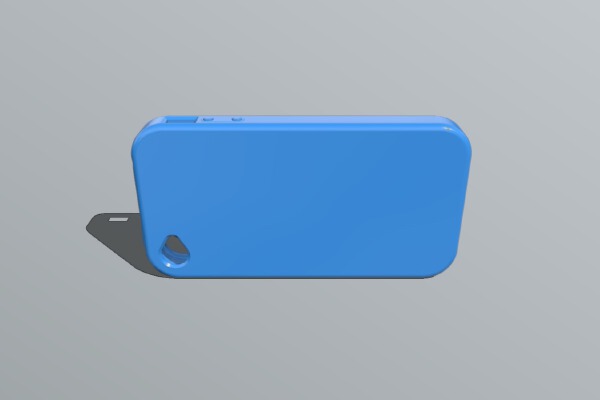 Iphone 4 Flexible Case | 3d print model