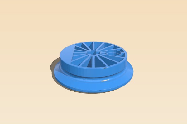 lego steam train wheel | 3d print model