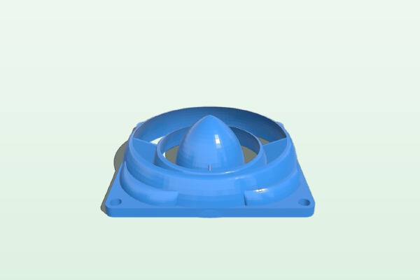 80mm fan cover v2.0 | 3d print model
