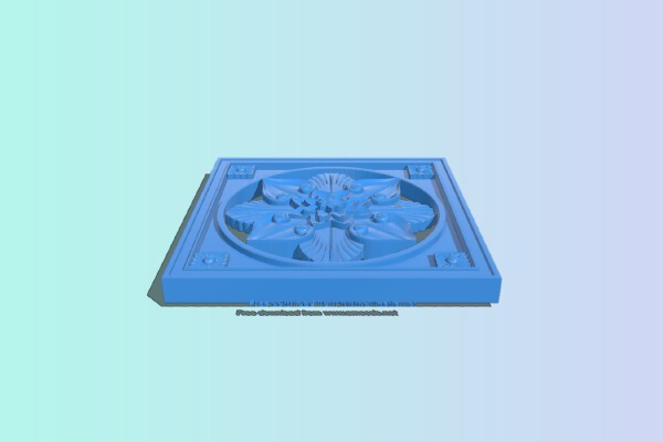 Square pattern | 3d print model