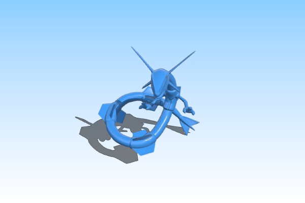 rayquaza | 3d print model