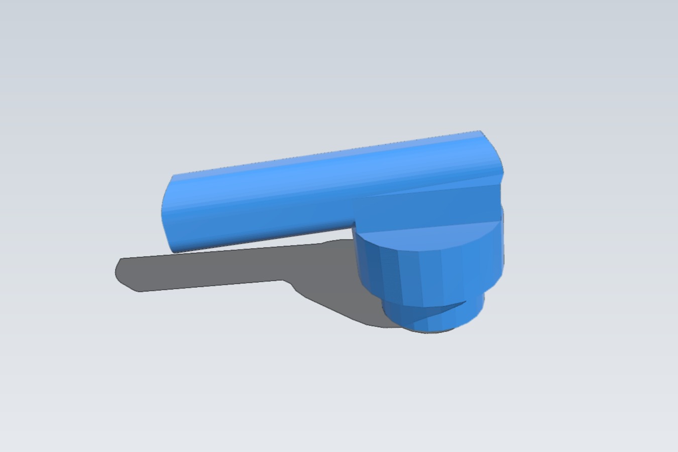 Window Handle - 8mm square axis