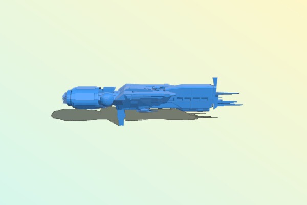 Aliens , USS Sulaco | 3d print model