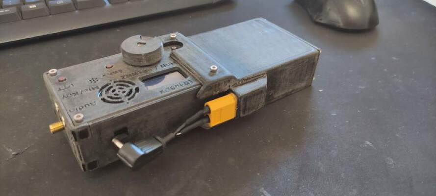 (tr)uSDX Battery Box | 3d print model