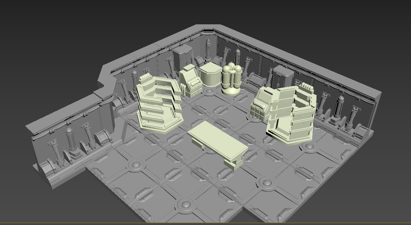 Scifi tiles medbay pack