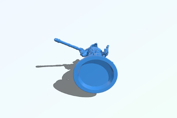 Plague Soldier | 3d print model