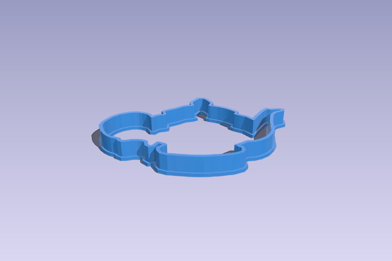 Teapot cookie cutter