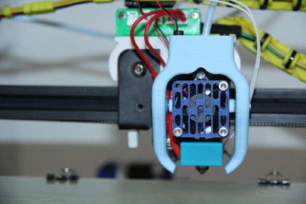 CR-10 hanging fan_part cooler compact edition for stock and Microswiss hotends | 3d print model
