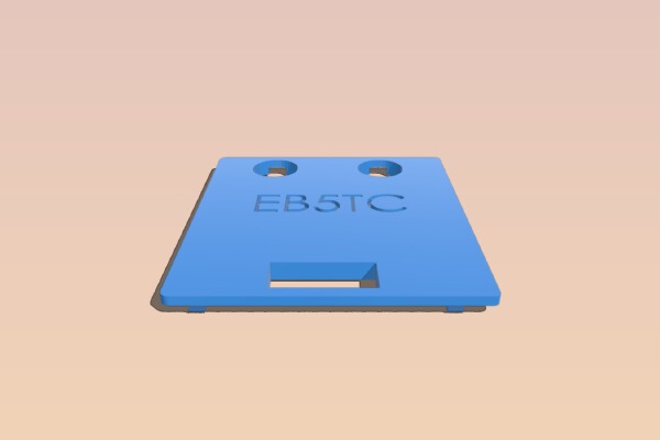 MMDVM HS Dual Hat EB5TC Case | 3d print model