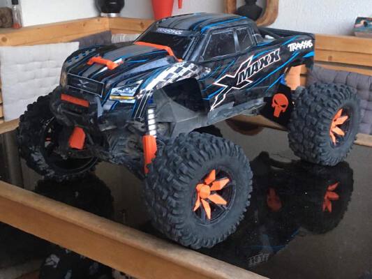 Traxxas_XMaxxWheelAdds_byRumpelbube | 3d print model