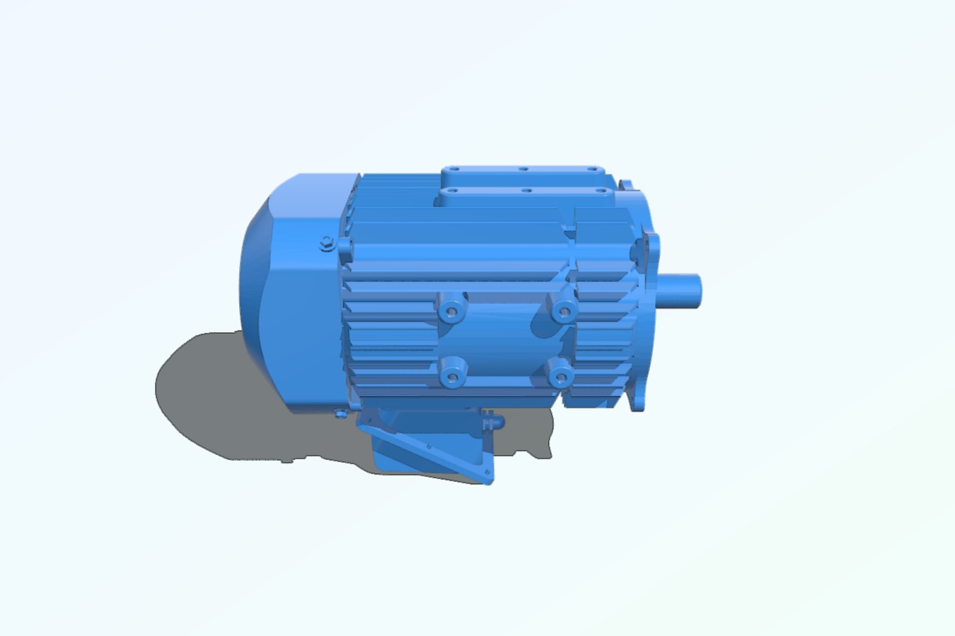 Motor 1500_28 created in PARTsolutions