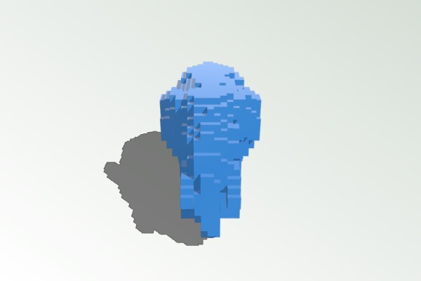 Voxel Elephant | 3d print model