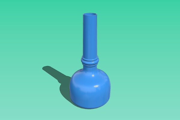 Baritone horn _ trombone mouthpiece | 3d print model