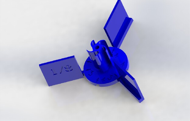 Model Rocket fin alignment | 3d print model