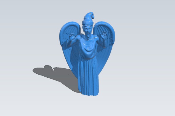 Christmas Weeping Angel | 3d print model