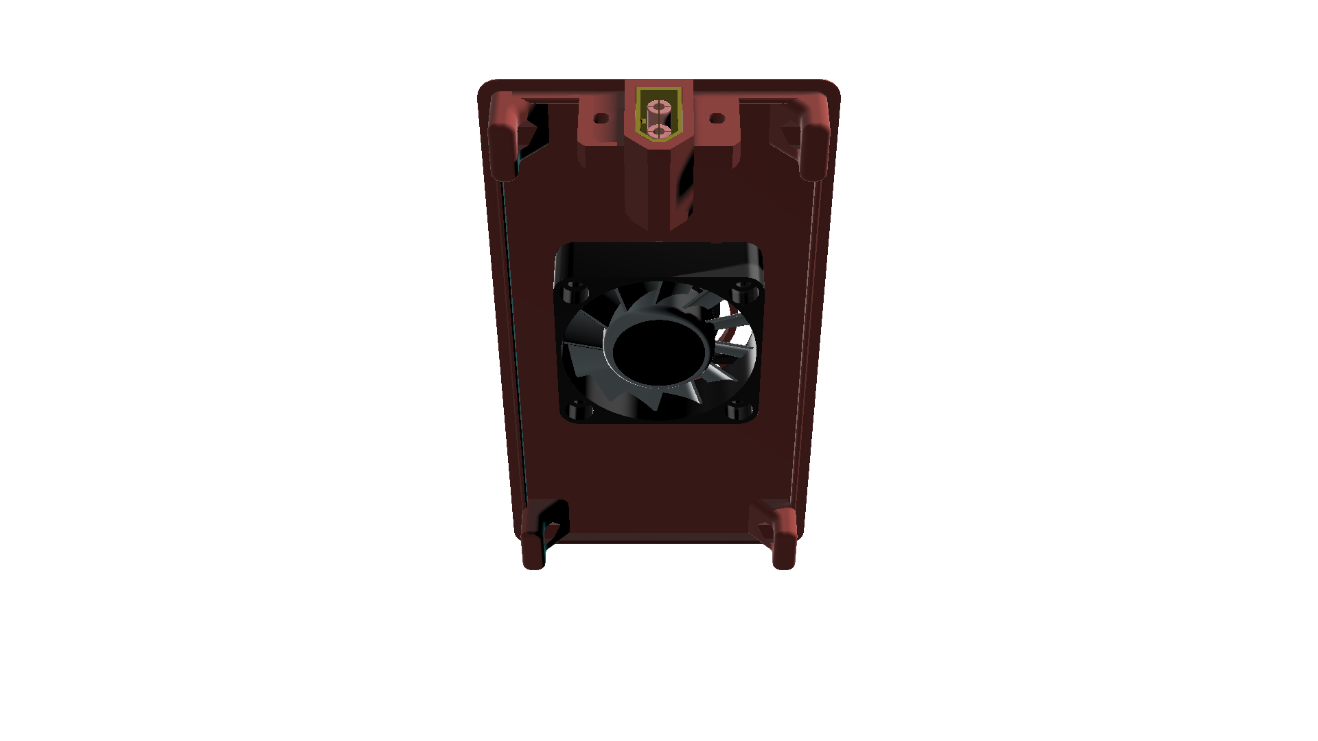 WX-DC2412 Enclosure - Box - Case - XT60 - IEC320 C14 - Fan 40x40x10mm