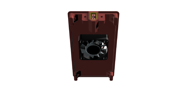 WX-DC2412 Enclosure - Box - Case - XT60 - IEC320 C14 - Fan 40x40x10mm | 3d print model