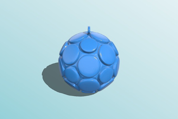 Christmas bauble | 3d print model