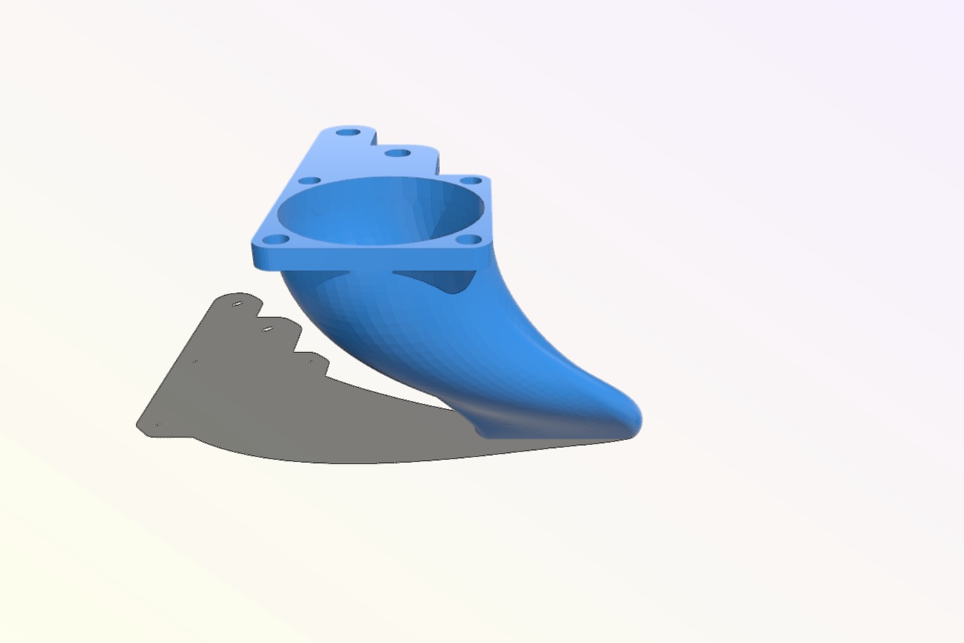 Cooling fan for dual extruder
