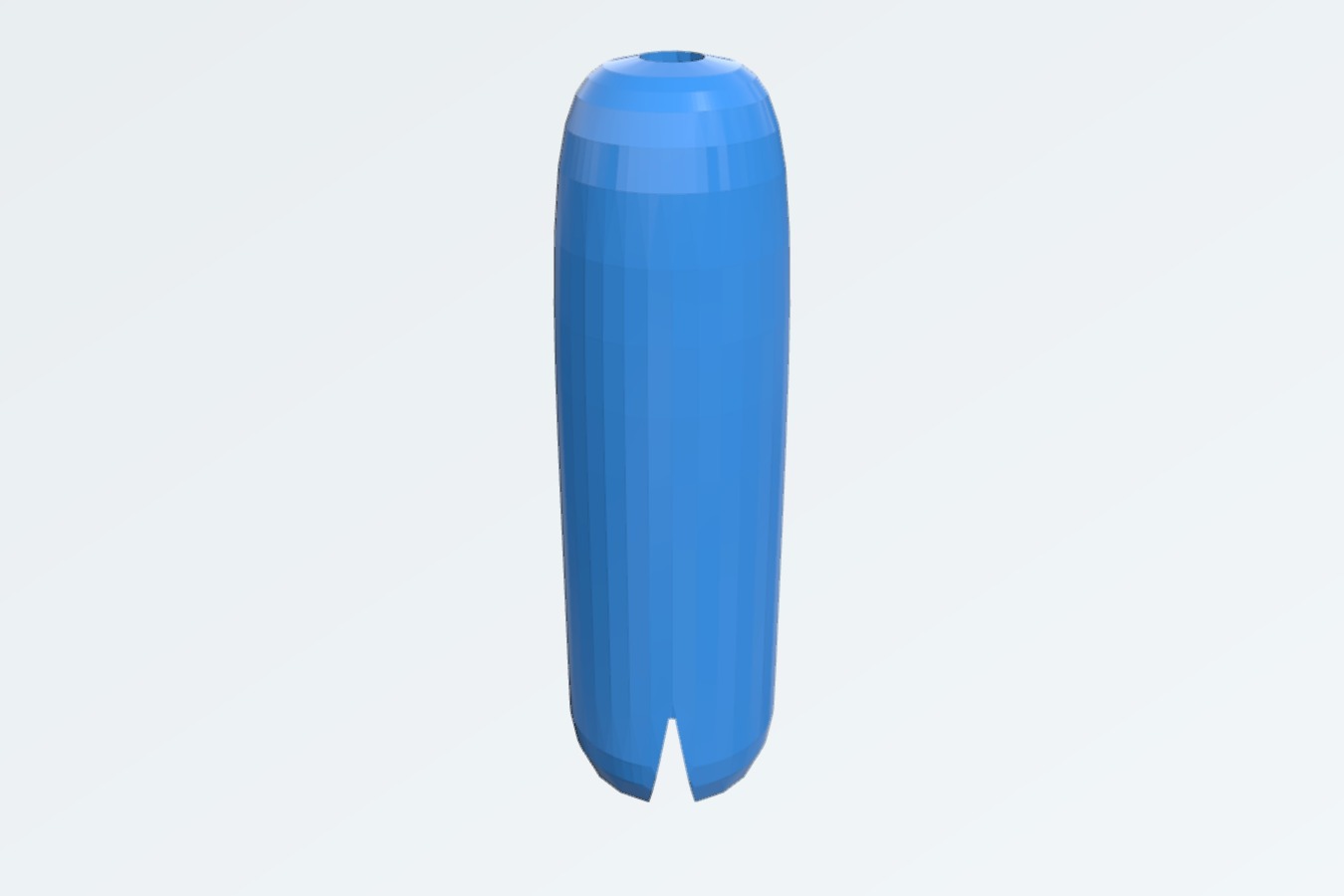 Handle for 3D print nozzle unclogging needle (and hole gauge)