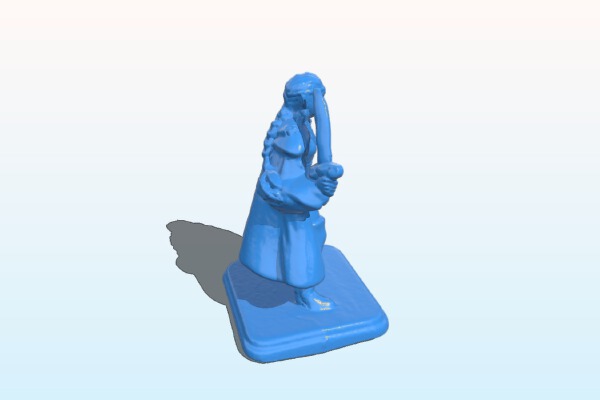 HeroQuest female elf repaired | 3d print model