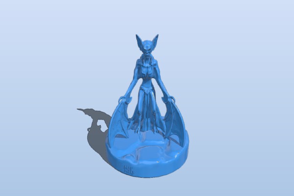 Vampire Queen 28mm Support Free | 3d print model