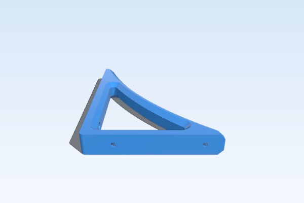 Shelf bracket (heavy duty) | 3d print model