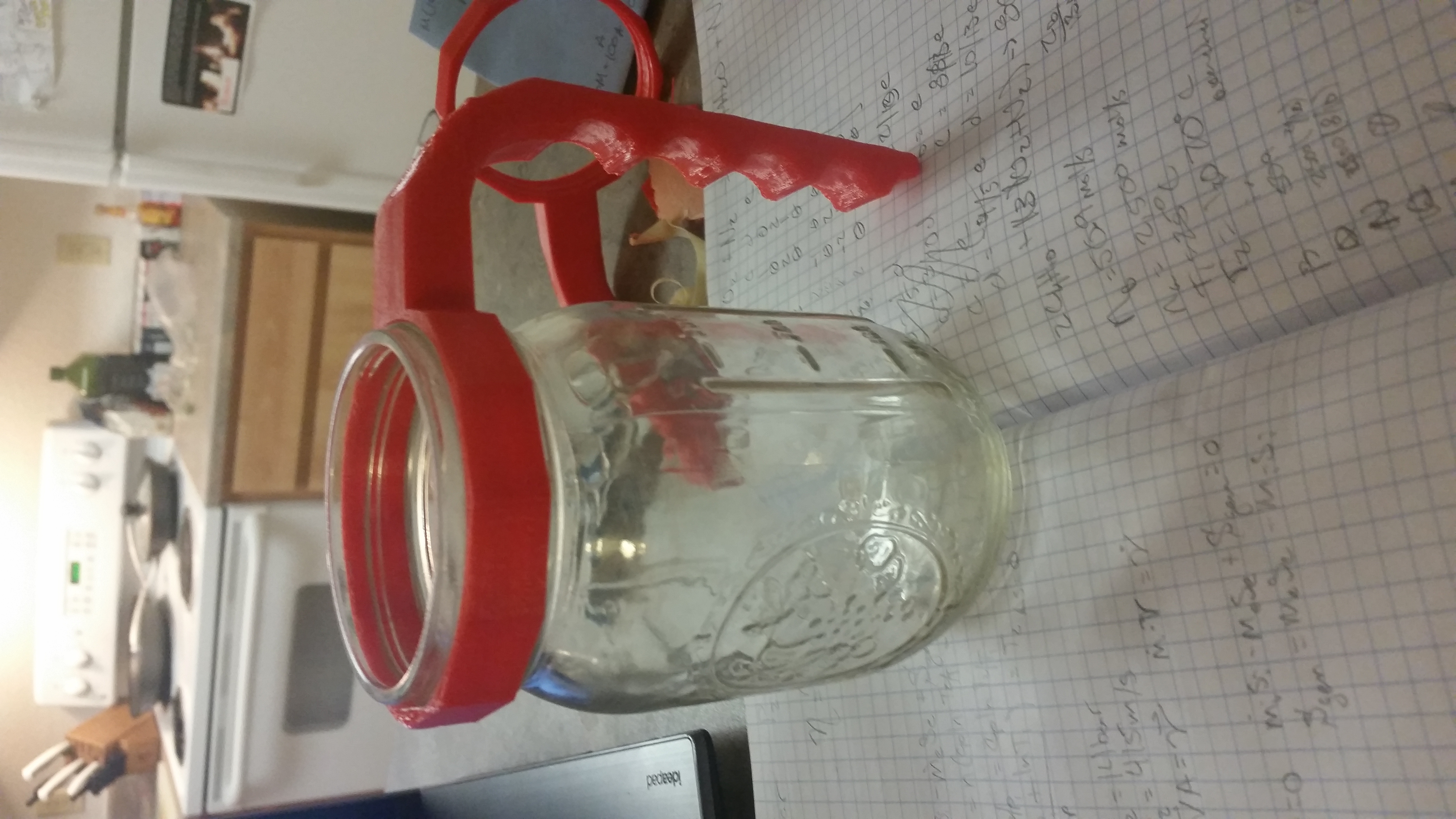 Mason Jar Mug Handle