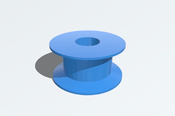 Unibody pulley for 684ZZ ball bearing | 3d print model