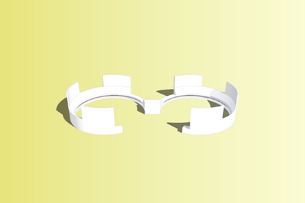 Pimax Lens Holder | 3d print model