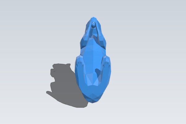 Low Poly Squirrel | 3d print model