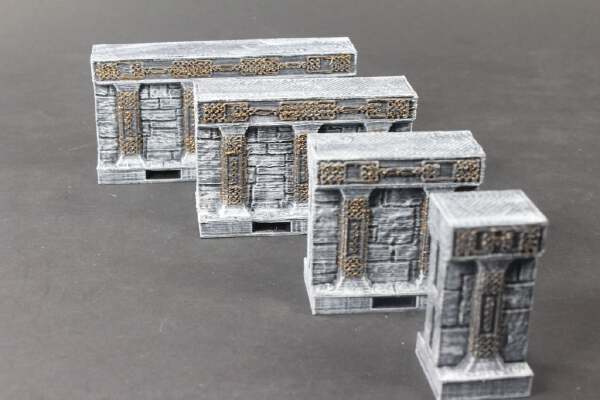 OpenForge 2.0 Dwarven Halls Knotwork Walls | 3d print model