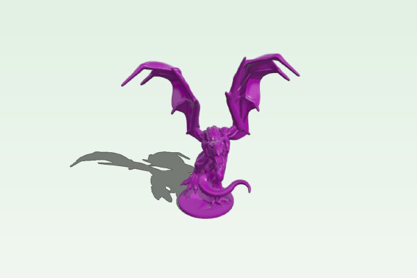 Great Wyvern Statue | 3d print model