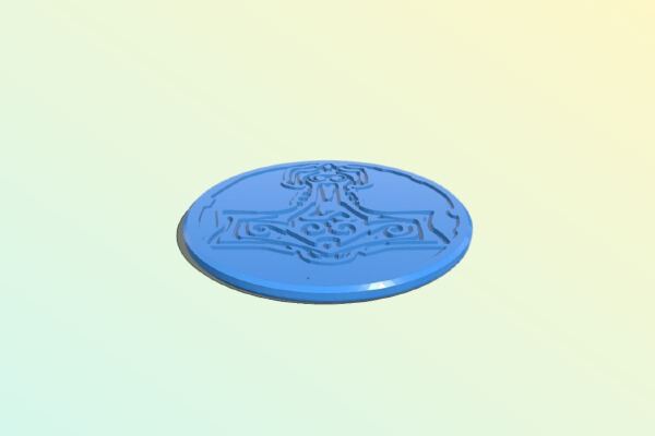 ICRPG Hero Coin | 3d print model