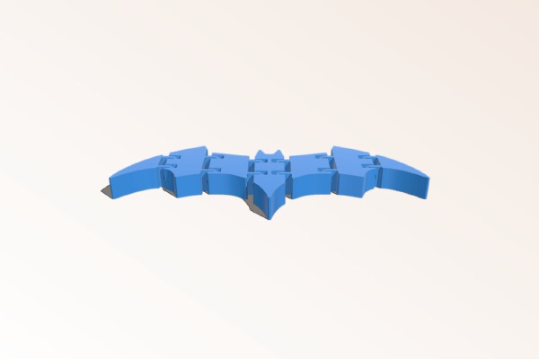 "Ben" the Bendy Bat | 3d print model