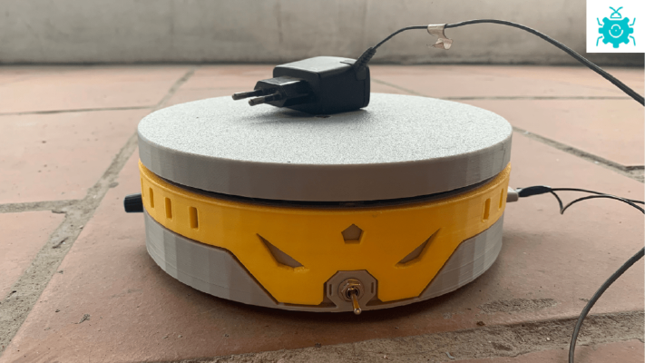 DIY 360° Electric Rotating Turntable_ 3D printing | 3d print model