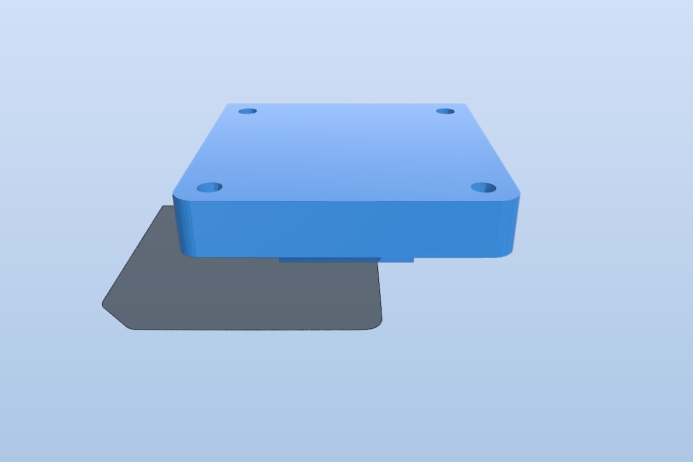 Extra Piece For Printrbot 1405 300mm Y Axis to stabilize extruder_hot end (Ubis)