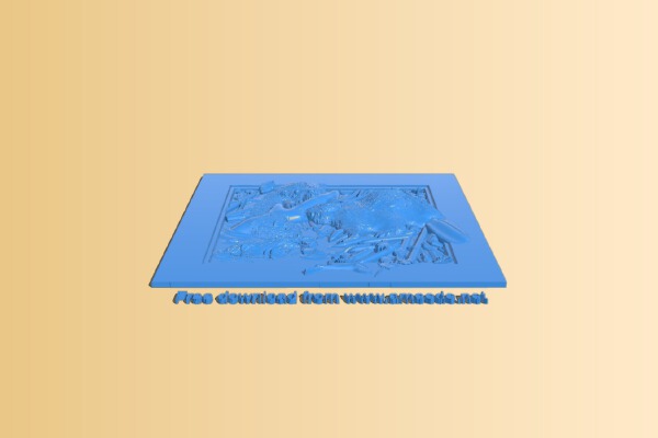 Beavers painting | 3d print model