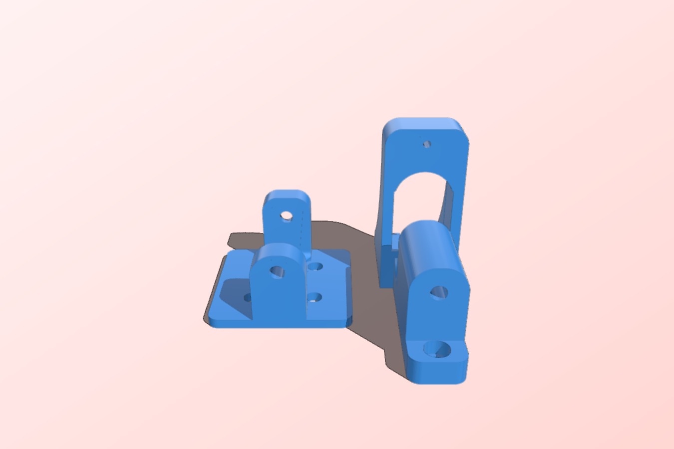 Tricopter Tail servo mount