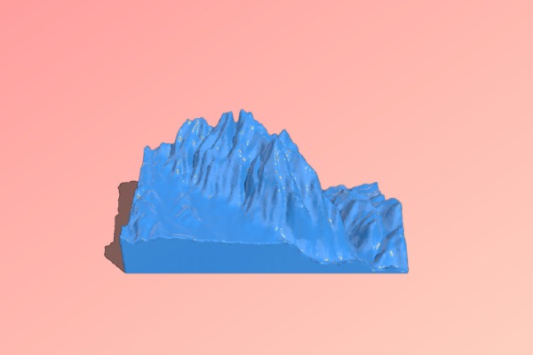Massís de Montserrat ||*|| | 3d print model
