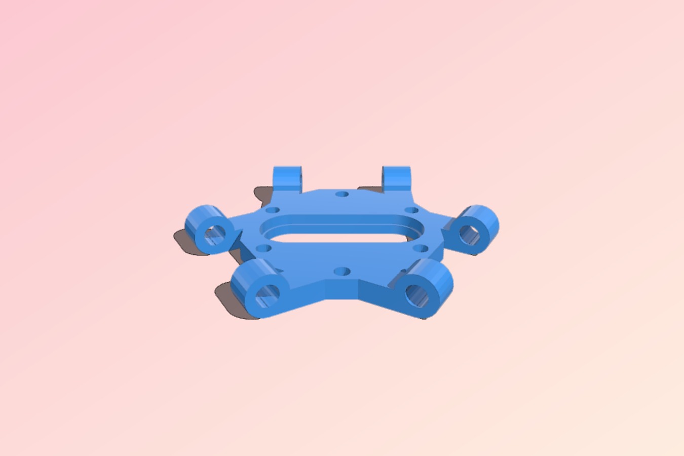Geeetech G2_G2s Universal Spider for E3D v5_v6 and PEEK J-Heads