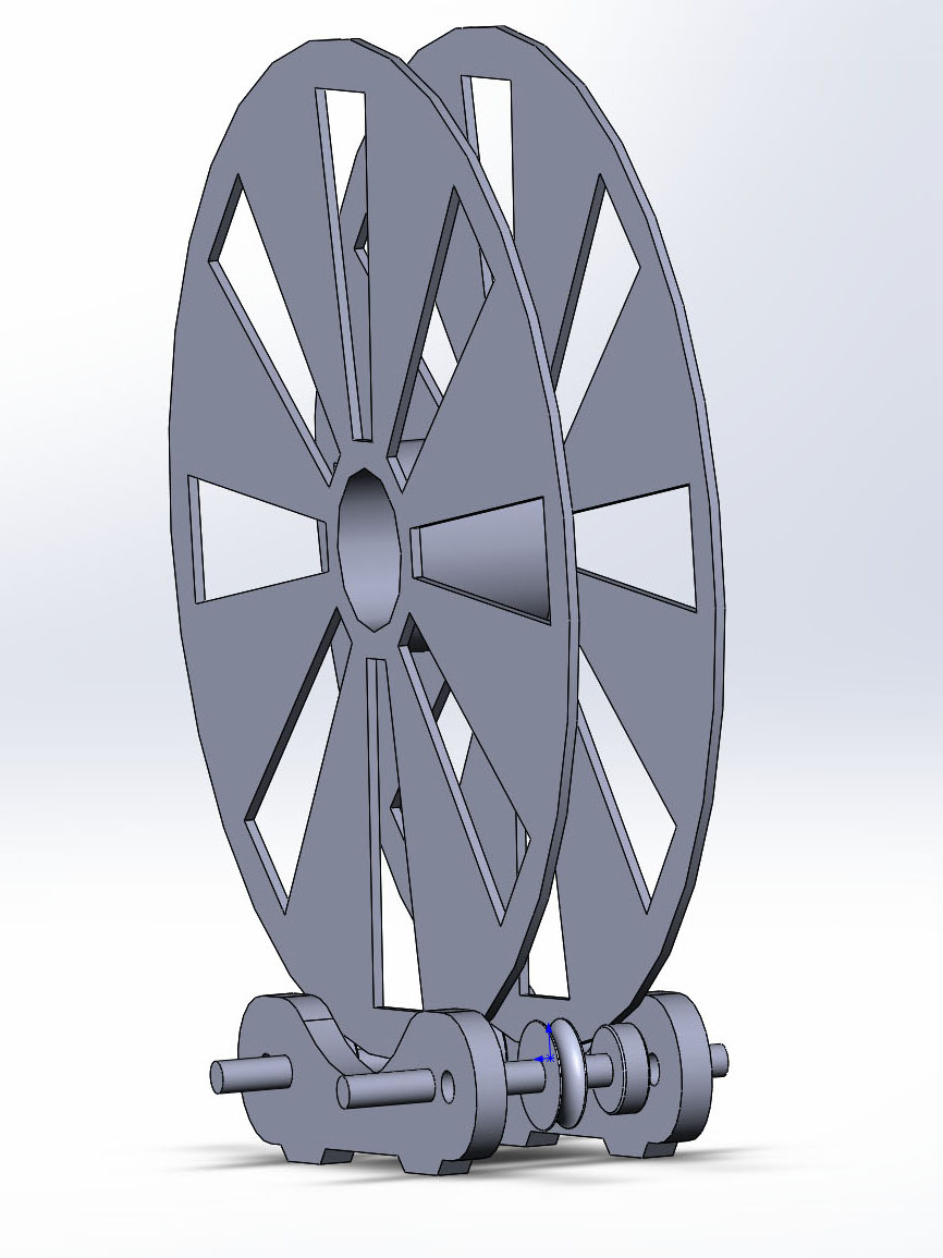 Filament spool holder (economy variant)