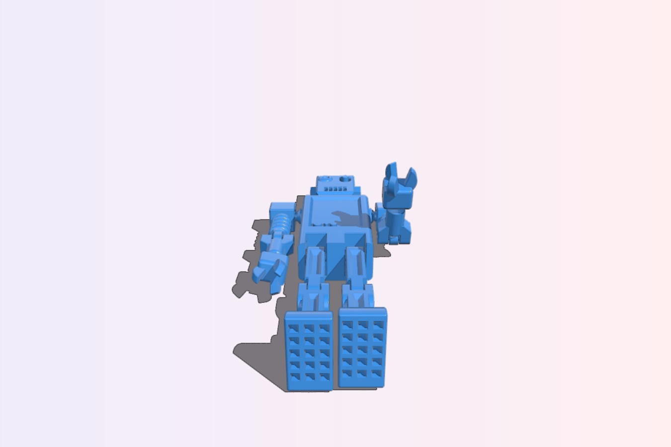 Robot vintage, moveable arms and legs